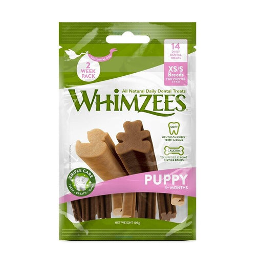 Whimzees Week Pack Dental Treat for XS/S Puppy 14 pieces