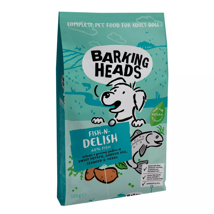 Barking Heads Fish N Delish Adult Dry Dog Food