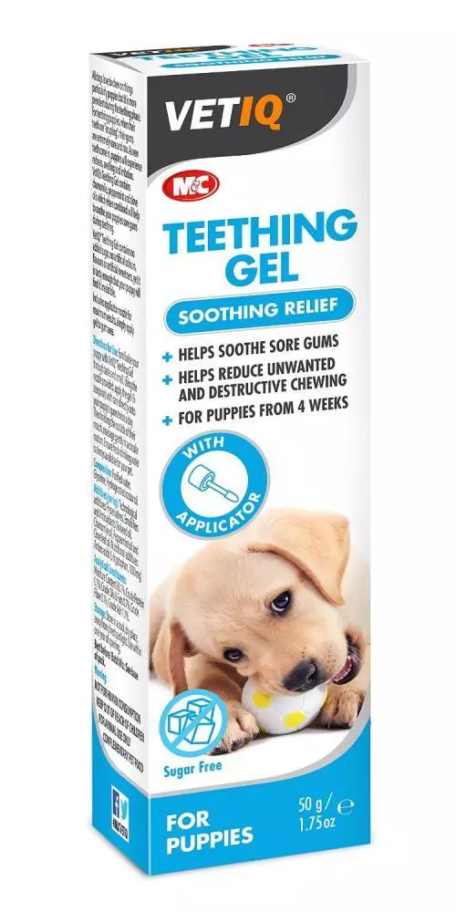 VetiQ Teething Gel for Puppies 50g