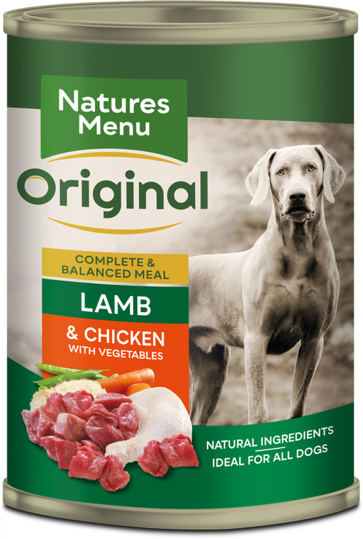 Natures Menu Original Lamb with Chicken Wet Dog Food