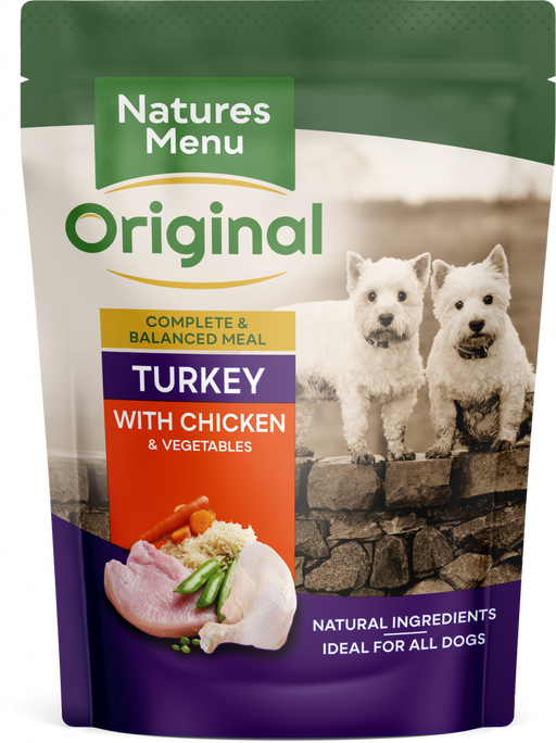 Natures Menu Original Turkey with Chicken Wet Dog Food