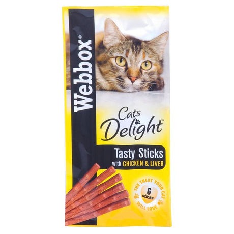Webbox Cats Delight Cat Treats 6 sticks