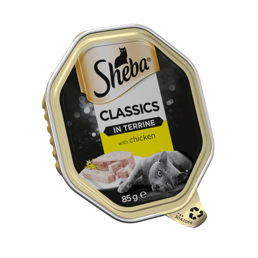 Sheba Classics in Terrine with Chicken Wet Cat Food 85g