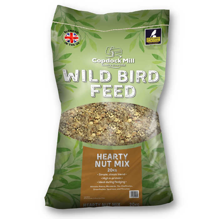 Copdock Mill Hearty Nut Wild Bird Mix Food 20kg