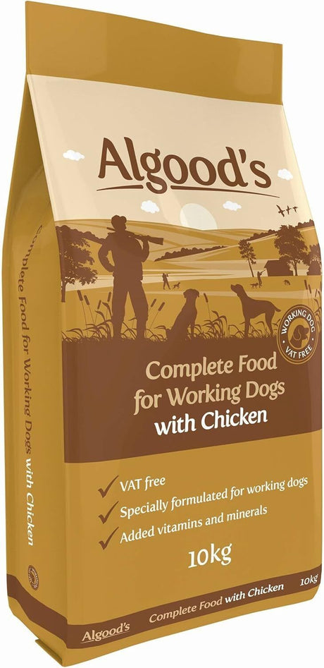 Algood's Chicken Working Dry Dog Food 10kg