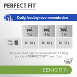 Perfect Fit Senior 7+ with Chicken Dry Cat Food 7kg