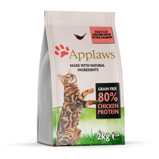 Applaws Adult Complete Chicken with Salmon Dry Cat Food 2kg