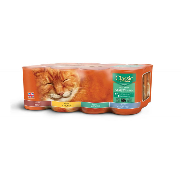 Butchers Classic Variety Wet Cat Cans 12 x 400g