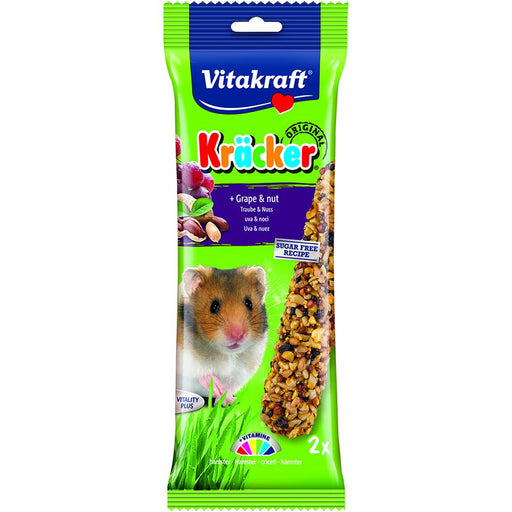 Vitakraft Kracker Hamster Grape & Nut 112g