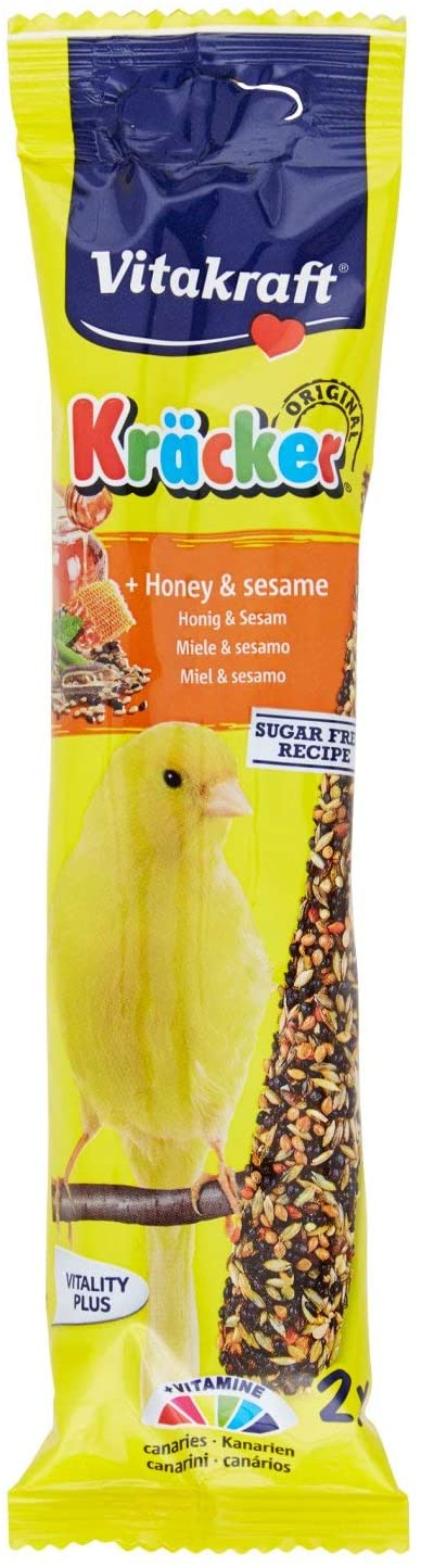 Vitakraft Kracker Honey & Sesame Canary Treats 60g