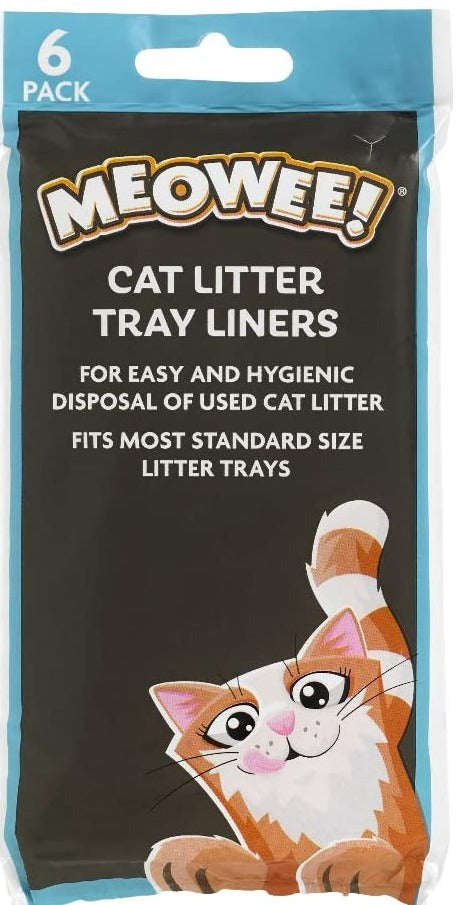 Good Girl Meowee Cat Litter Tray 6 per pack