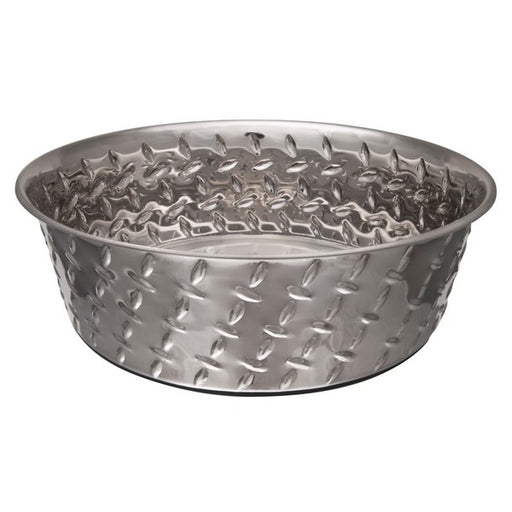 Diamond Plate Bowl With Non-Skid Bottom 4.7ML