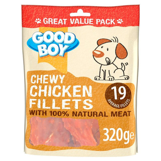 Good Boy Chewy Chicken Fillets Dog Treats 320g