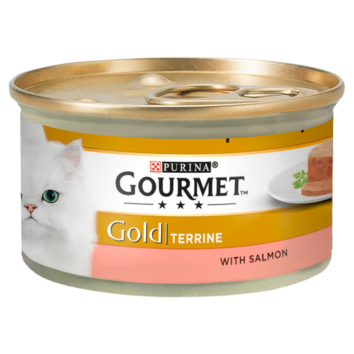 Gourmet Gold Salmon Terrine Cat Food 12x85g