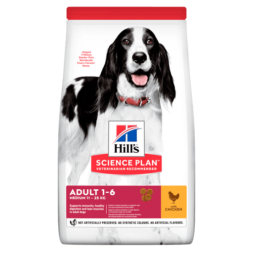 Hill's Science Plan Adult Medium with Chicken Dry Dog Food