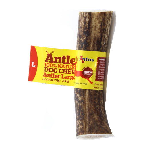 Antos Antler Natural Dog Chew Large 150 - 220g