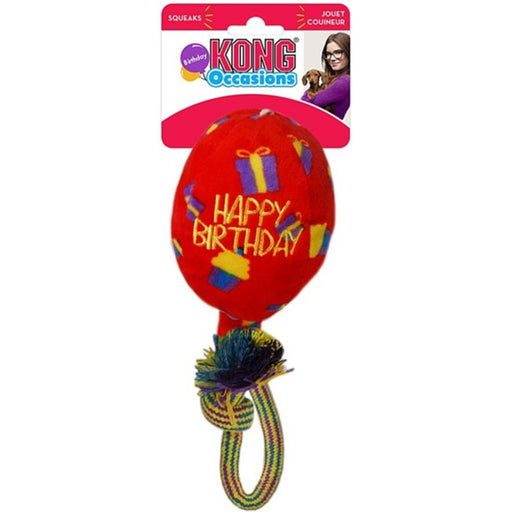 KONG Birthday Balloon Red Medium