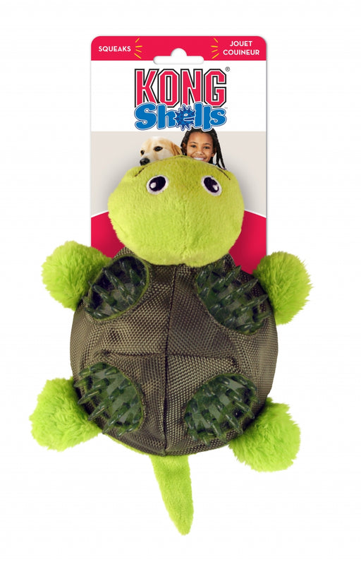 KONG Shells Turtle Dog Toy Small