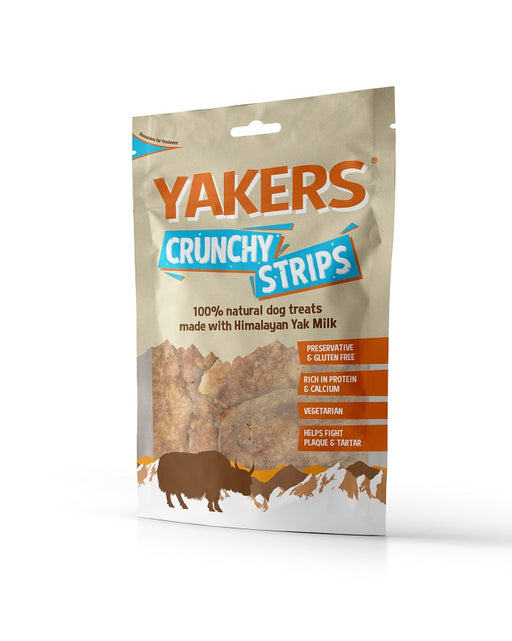 Yakers Crunchy Strips Natural Yak's Milk Dog Treats 70g