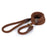 Ancol Heritage Deluxe Rope Slip Dog Lead Brown 1.5m x 12mm