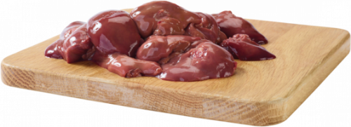 Natures Menu Frozen Raw Poultry Liver Chunks For Dogs 1kg