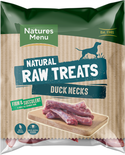 Natures Menu Raw Chews Duck Necks 500g