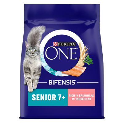 Purina One 7+ Dry Cat Food Rich in Salmon 2.8kg